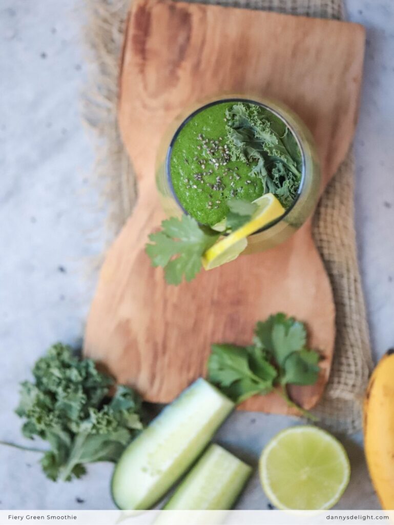 Fiery Green Smoothie