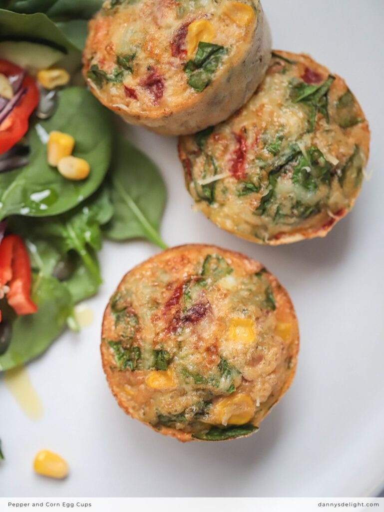 Pepper and Corn Egg Cups