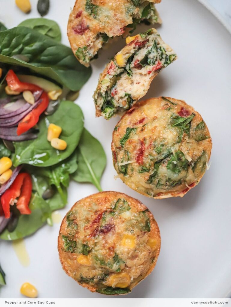 Pepper and Corn Egg Cups