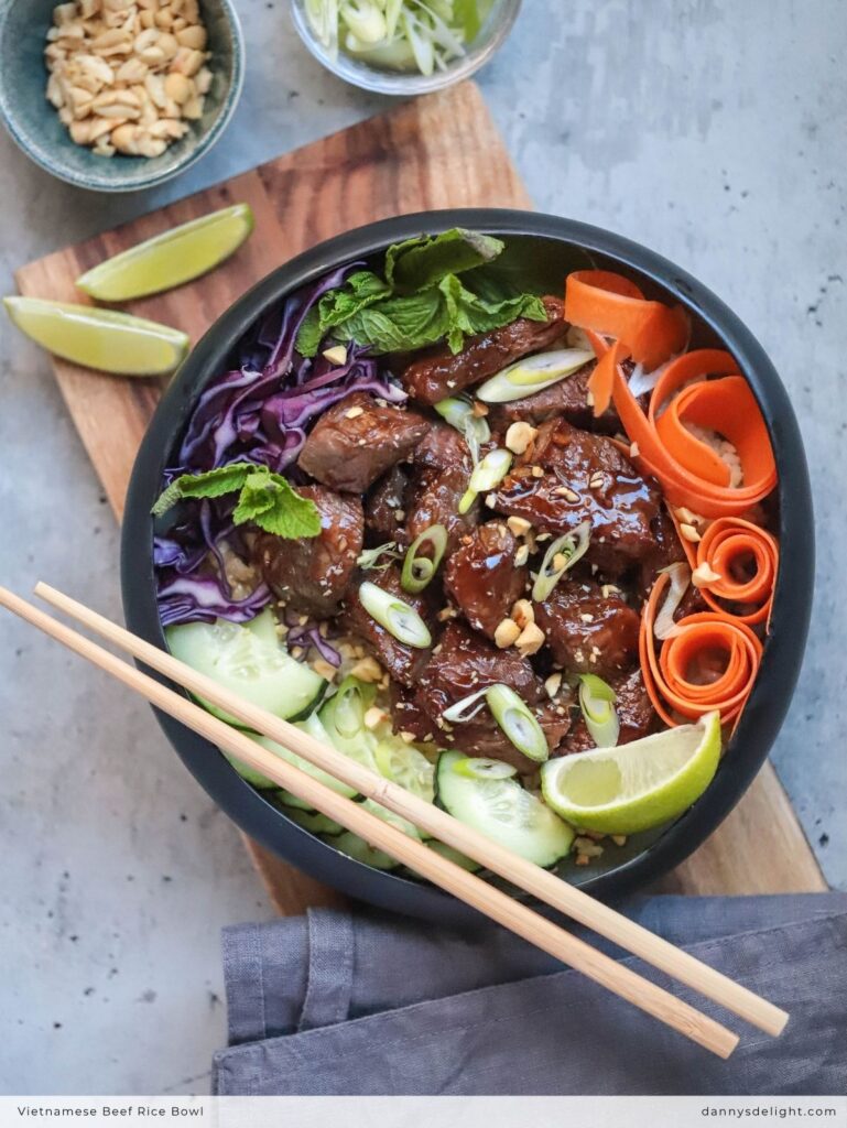 Vietnamese Beef Rice Bowl