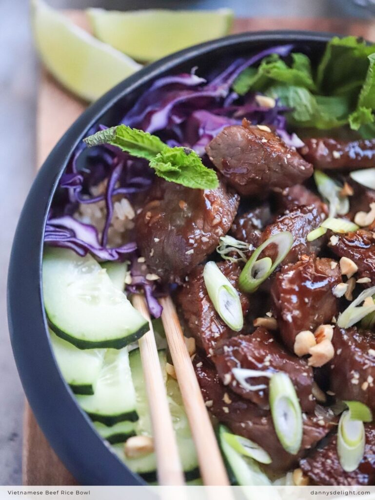 Vietnamese Beef Rice Bowl