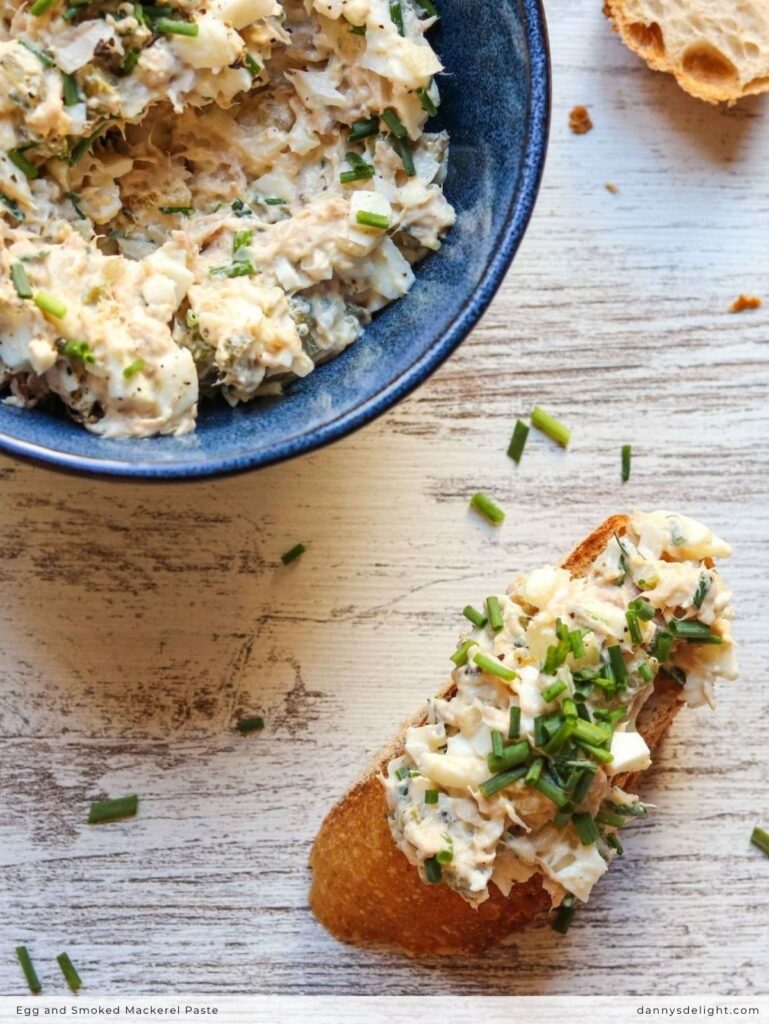 Egg and Smoked Mackerel Paste