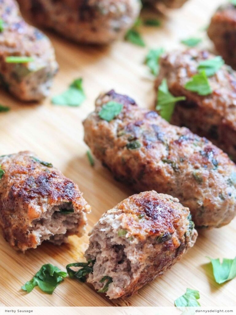 Herby Sausages