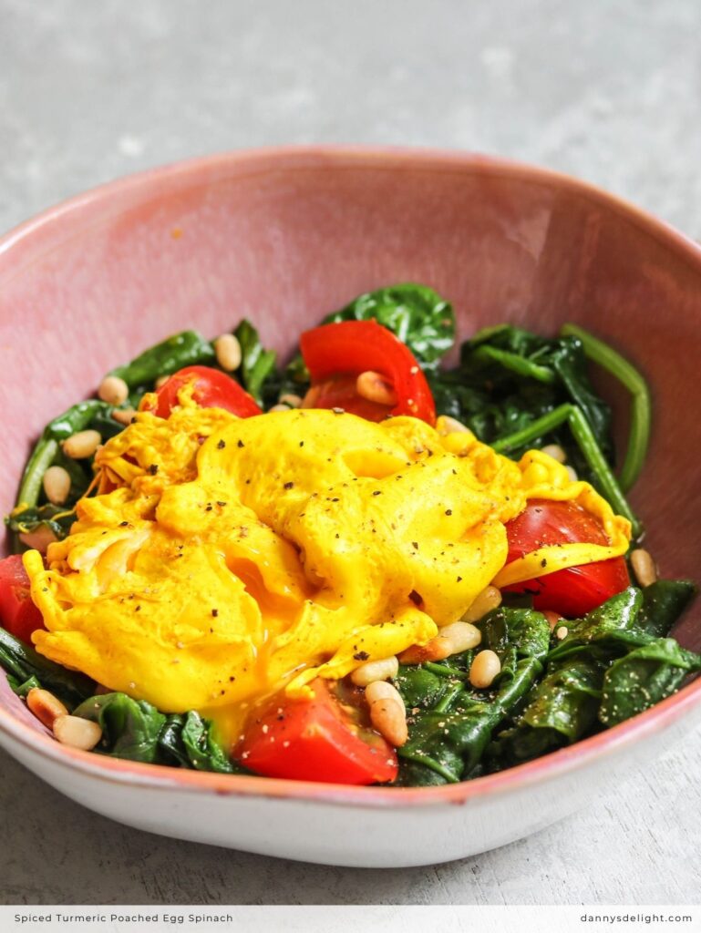 Turmeric Poached Egg