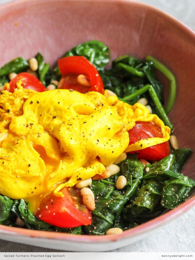 Turmeric Poached Egg