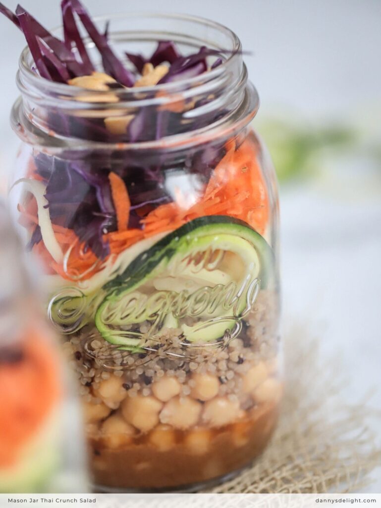Mason Jar Thai Crunch Salad